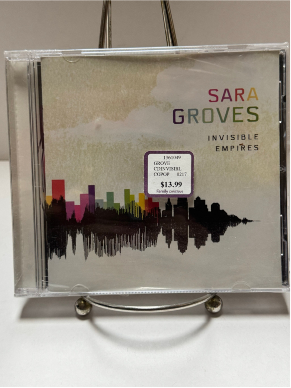 Invisible Empires by Sara Groves --audio CD (Sponge Records, 2011) New / Sealed